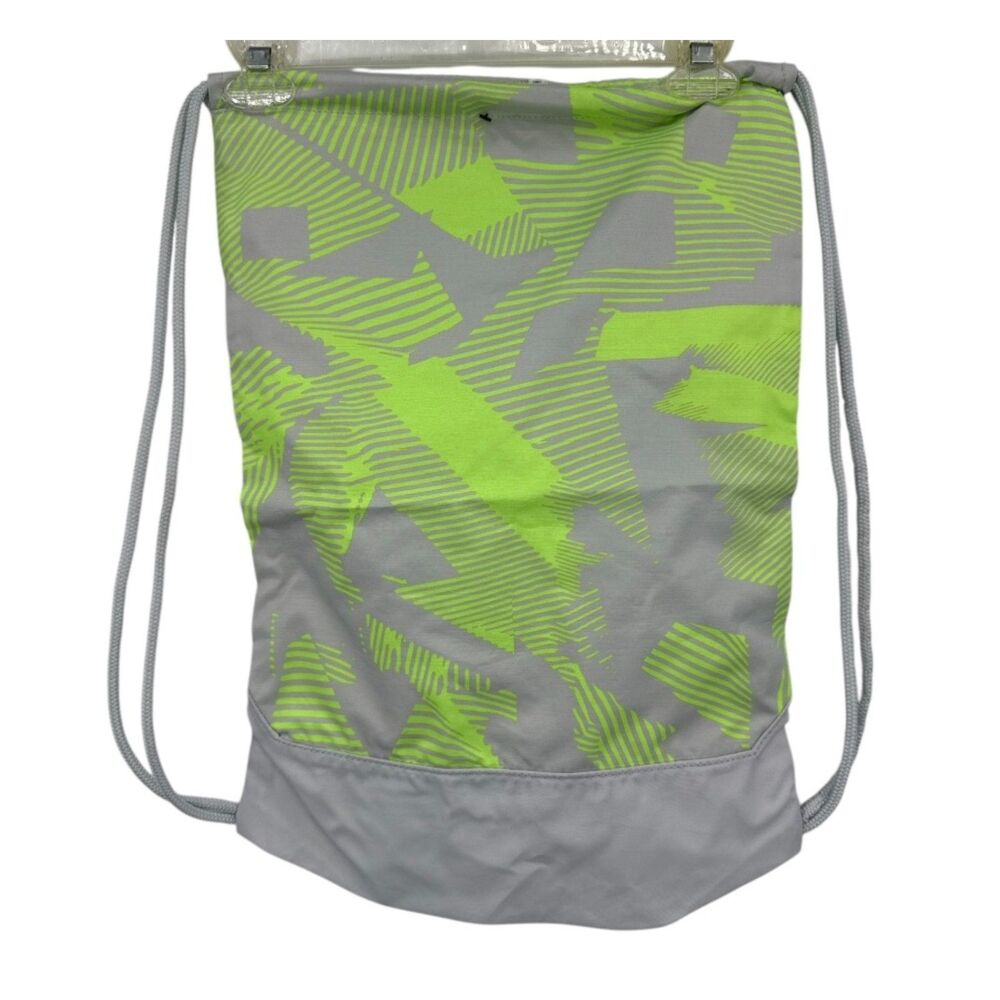 Nike Drawstring Backpack and Water Bottle cinch top neon graphic print - Picture 4 of 7